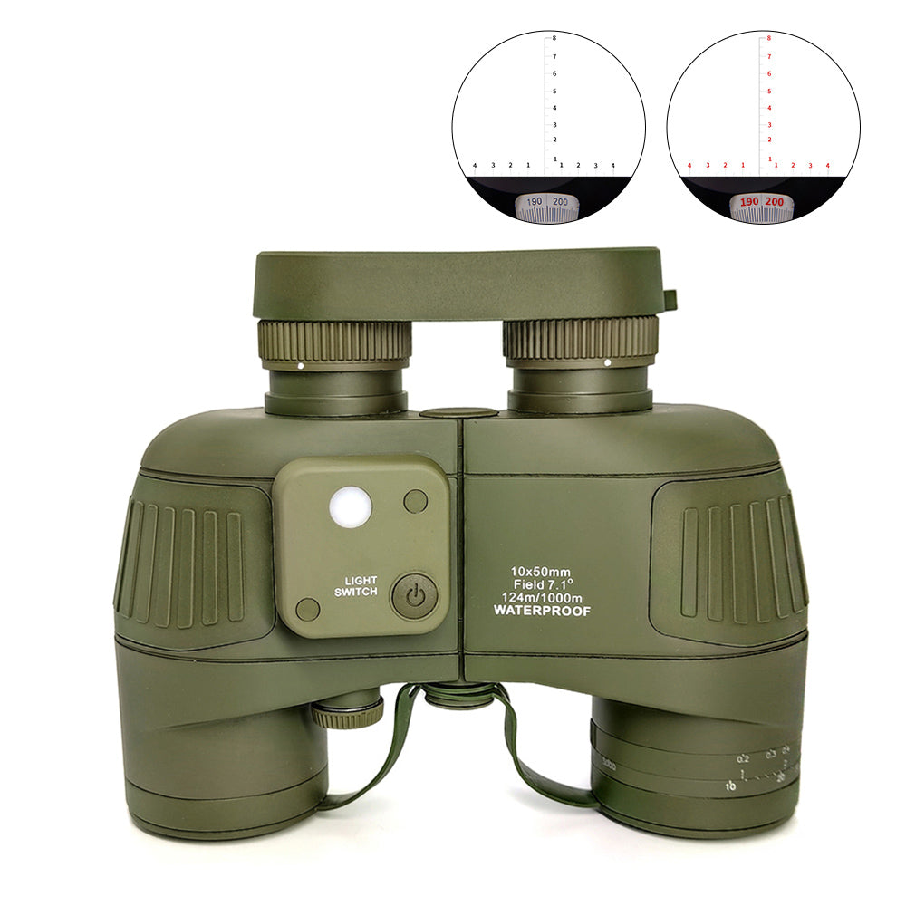 Tontube YBPC4R 10x50 Porro Prism Giant Binoculars Professional High Definition