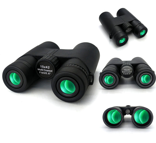10x42 Binoculars for Bird Watching Professional HD Roof BAK4 Prism Lens Binoculars for Adults