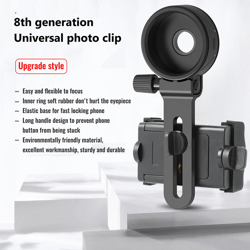 Tontube Universal Mobile Phone Adapters Holder Clip for Telescope for Sale