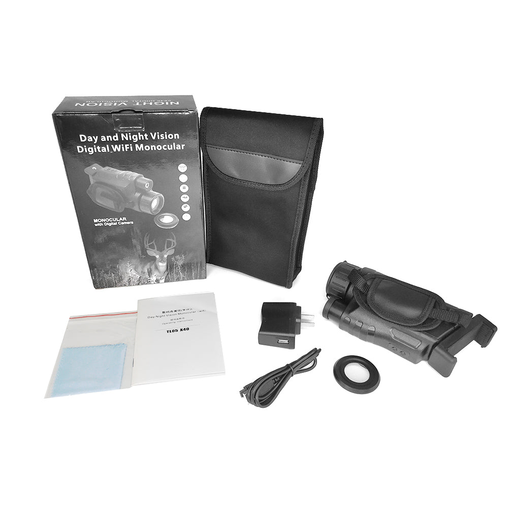 Tontube HD Infrared Night Vision Camera Device Monocular Digital Telescope