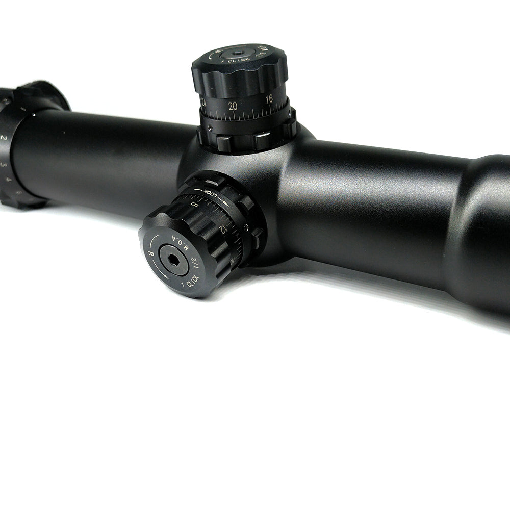 Tontube Rifle Scope1-12x30 ED FFP SFP Optics Crossfire Reticle for Sniper Hunting