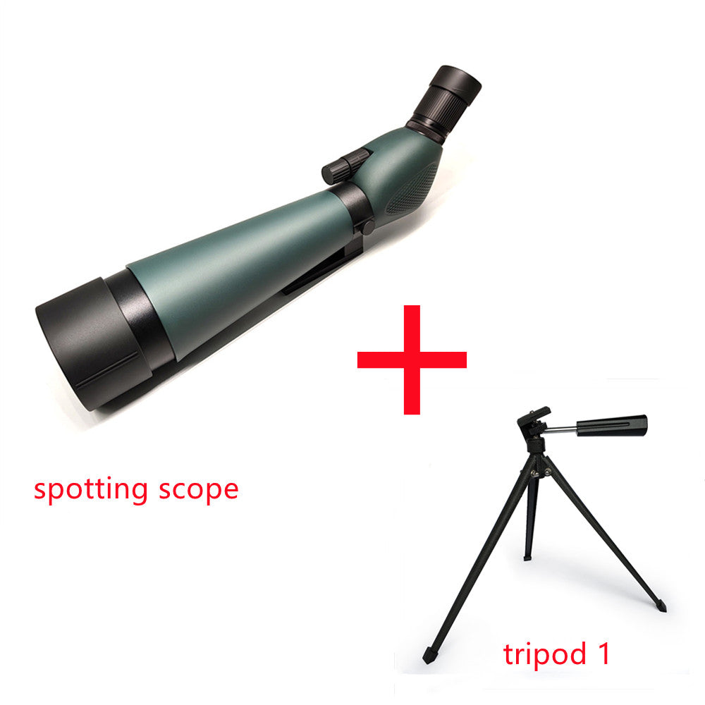 Tontube Spotting Scope 20-75X80 Bird Watching Telescope Powerful Zoom Monocular