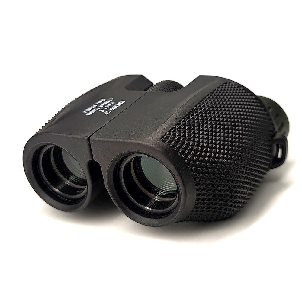 Tontube Compact Binoculars 10x25 Porro BAK4 Mini Telescope for Kids Adults