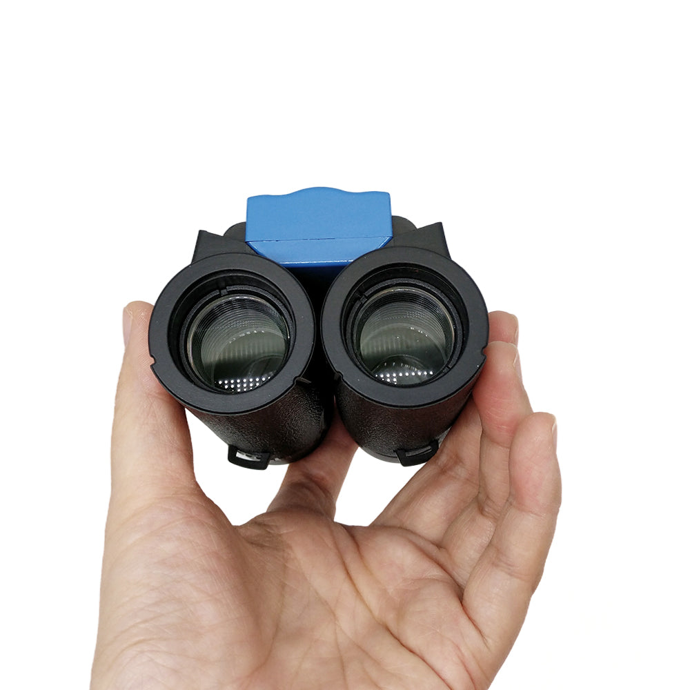 Tontube  Mini Compact Folding Binoculars 8x21 High Resolution Optics for Adults Kids