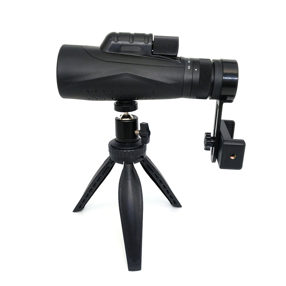 Tontube 10-30x50 High Zoom Monocular for Adults Powered Mono Tube Telescope for Phone
