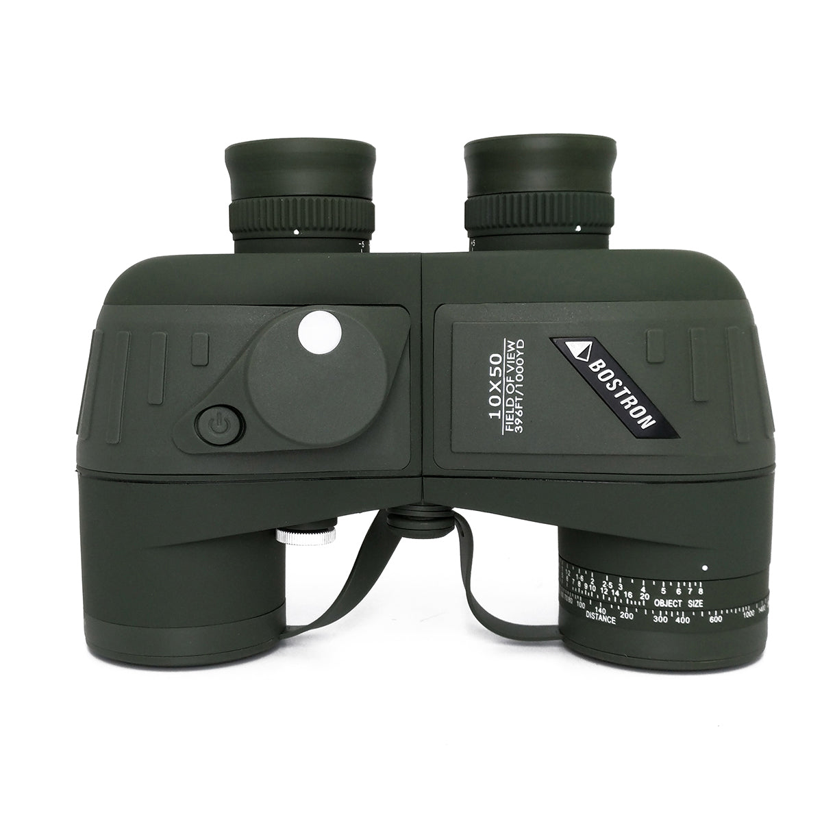 Tontube Powerful Military Binoculars 10x50 Professional with Rangefinder Compass for Hunting