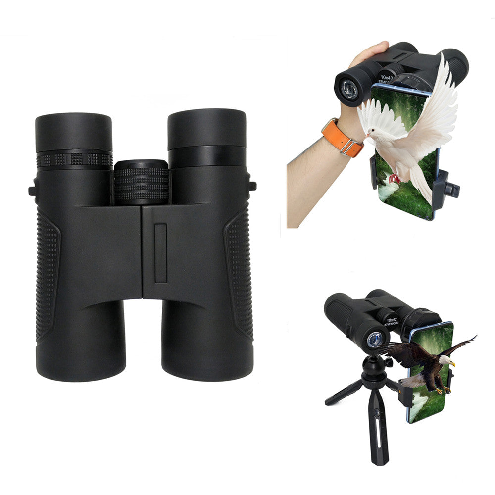 Tontube Best Binoculars 10X42 HD FMC for Stargazing Birding with Cheap Price