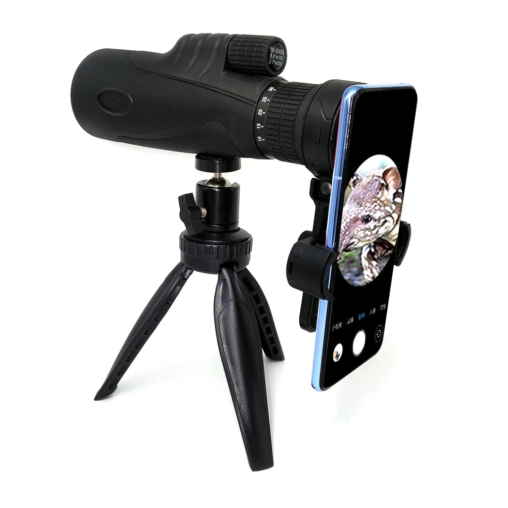 Tontube Portable Tripod Table Top Stand Phone Mount for Camera Moblie Phone Telescope
