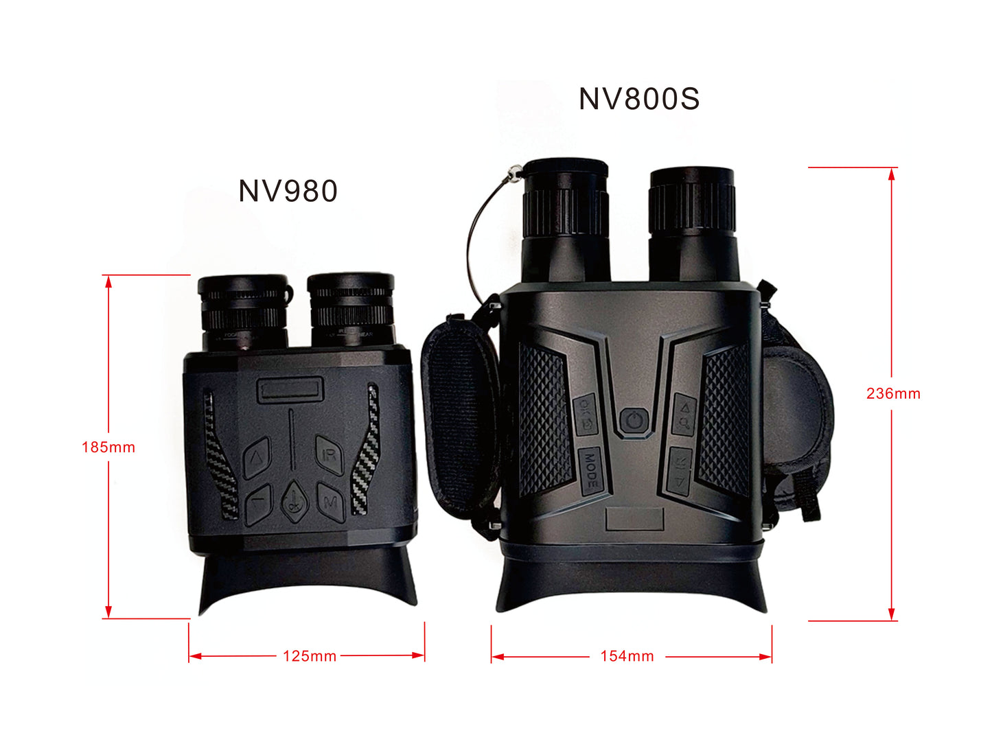 Amazon Hot Sell NV800S Night Vision Hunting Scope 5x42m HD Digital Long Range Infrared Night Vision Binoculars Goggles for Hunting Military
