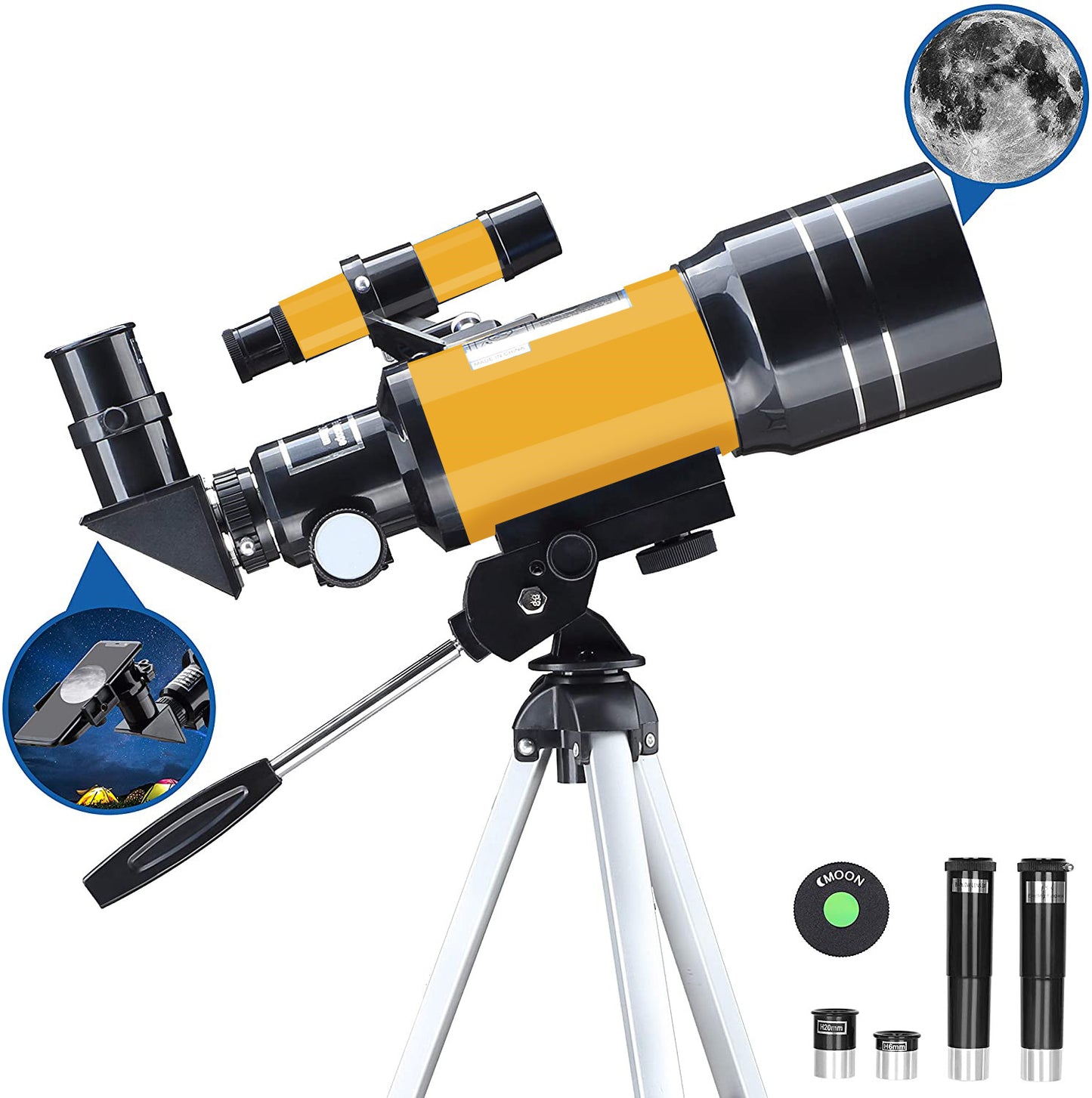 TONTUBE 30070 Astronomical Telescope Optical Atronomy Equipment for Beginners for Sale